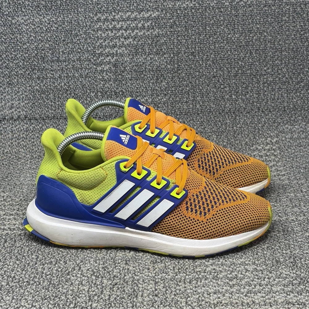 adidas UBounce DNA IH3489 Running Shoes Orange Blue Green Youth Size 7